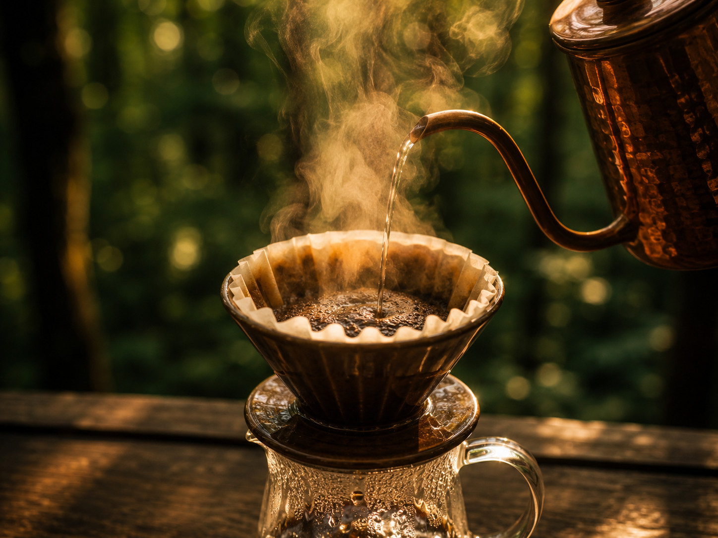 一杯ずつ淹れるコーヒー